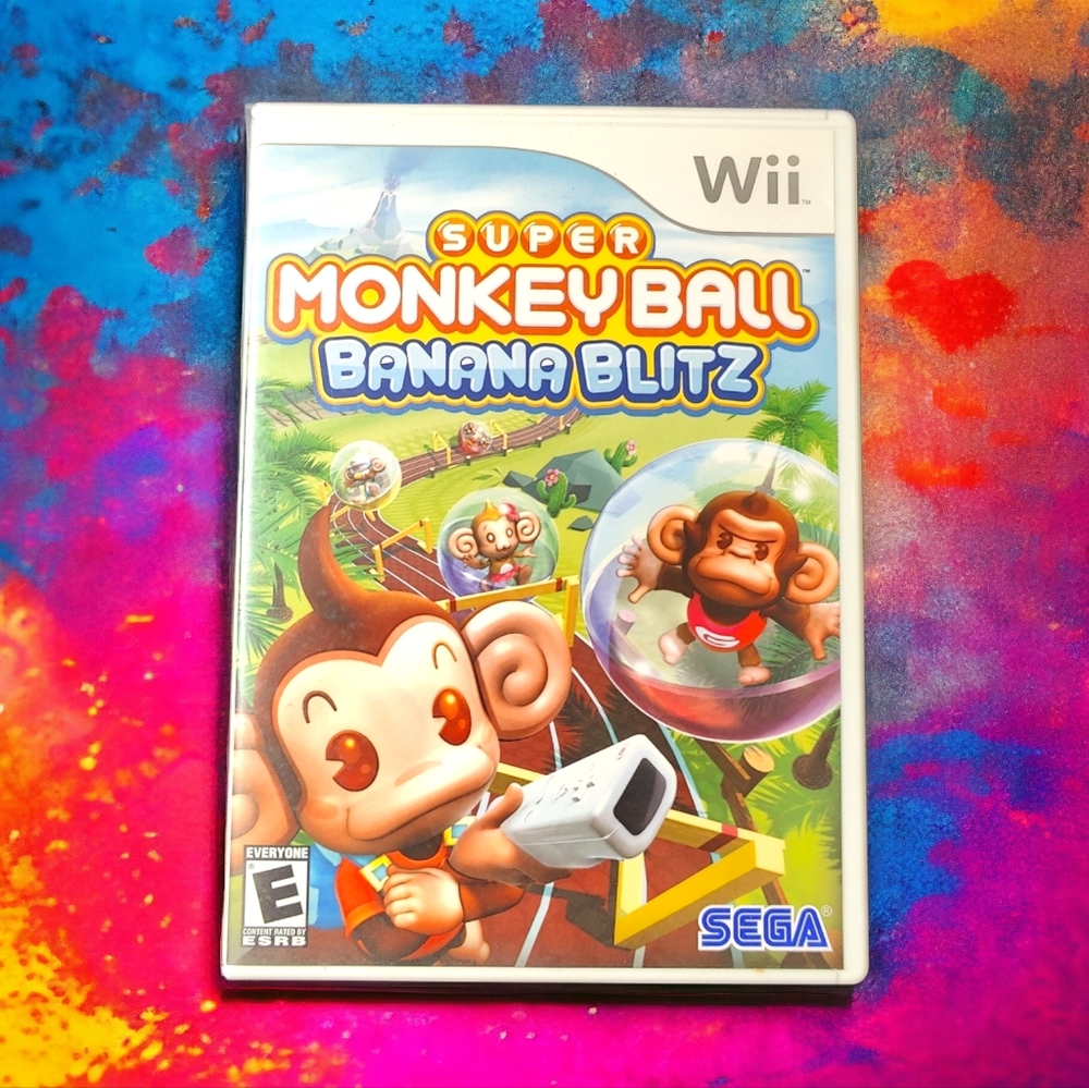 NINTENDO Wii Game Super Monkey Ball Banana Blitz